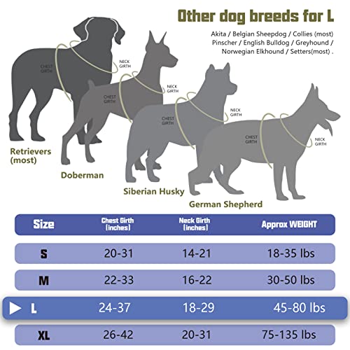 Dog Harness for Small Medium Dogs No Pull Adjustable Reflective K9 Working Training Easy Control Pet