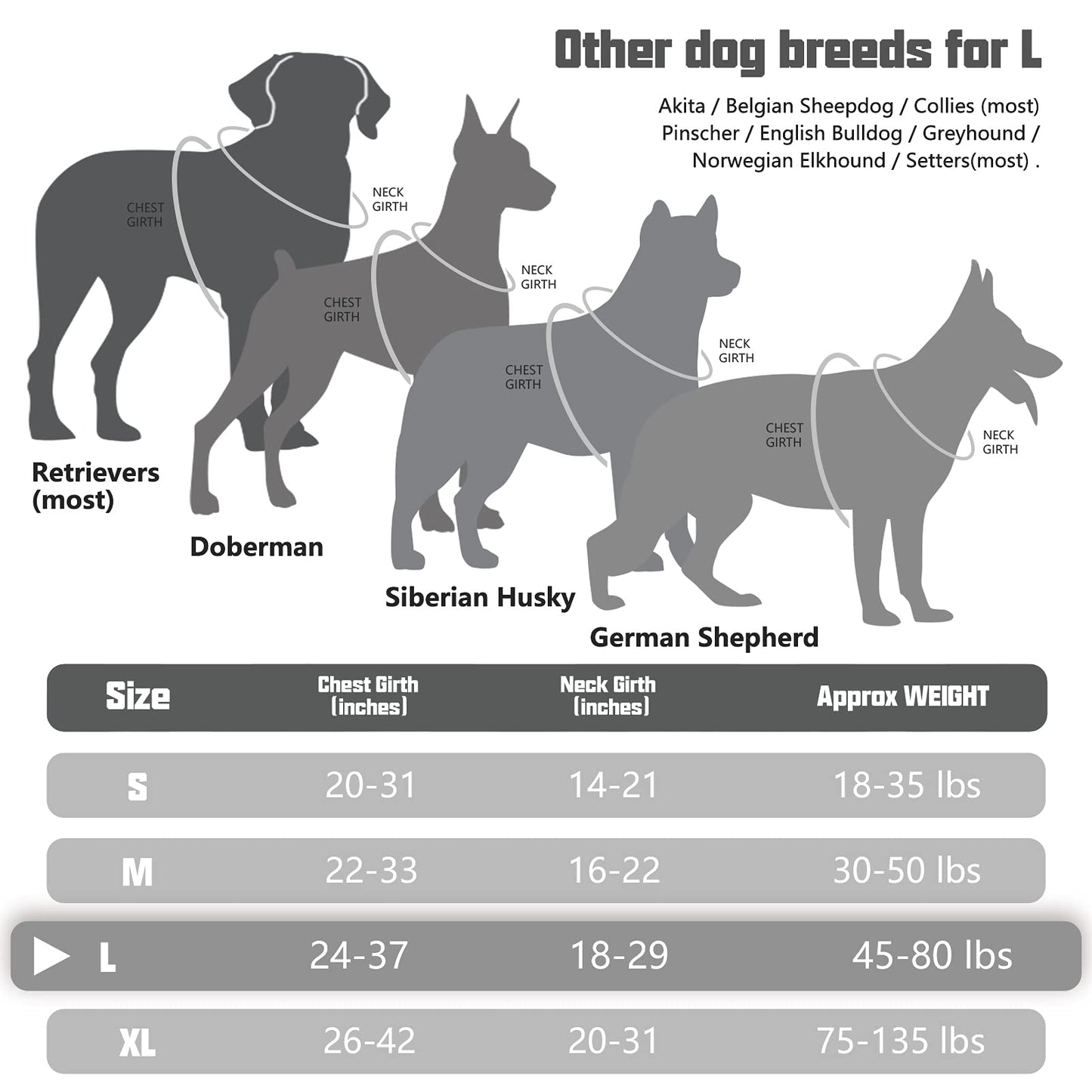 Dog Harness for Small Medium Dogs No Pull Adjustable Reflective K9 Working Training Easy Control Pet