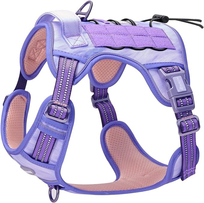 Dog Harness for Small Medium Dogs No Pull Adjustable Reflective K9 Working Training Easy Control Pet