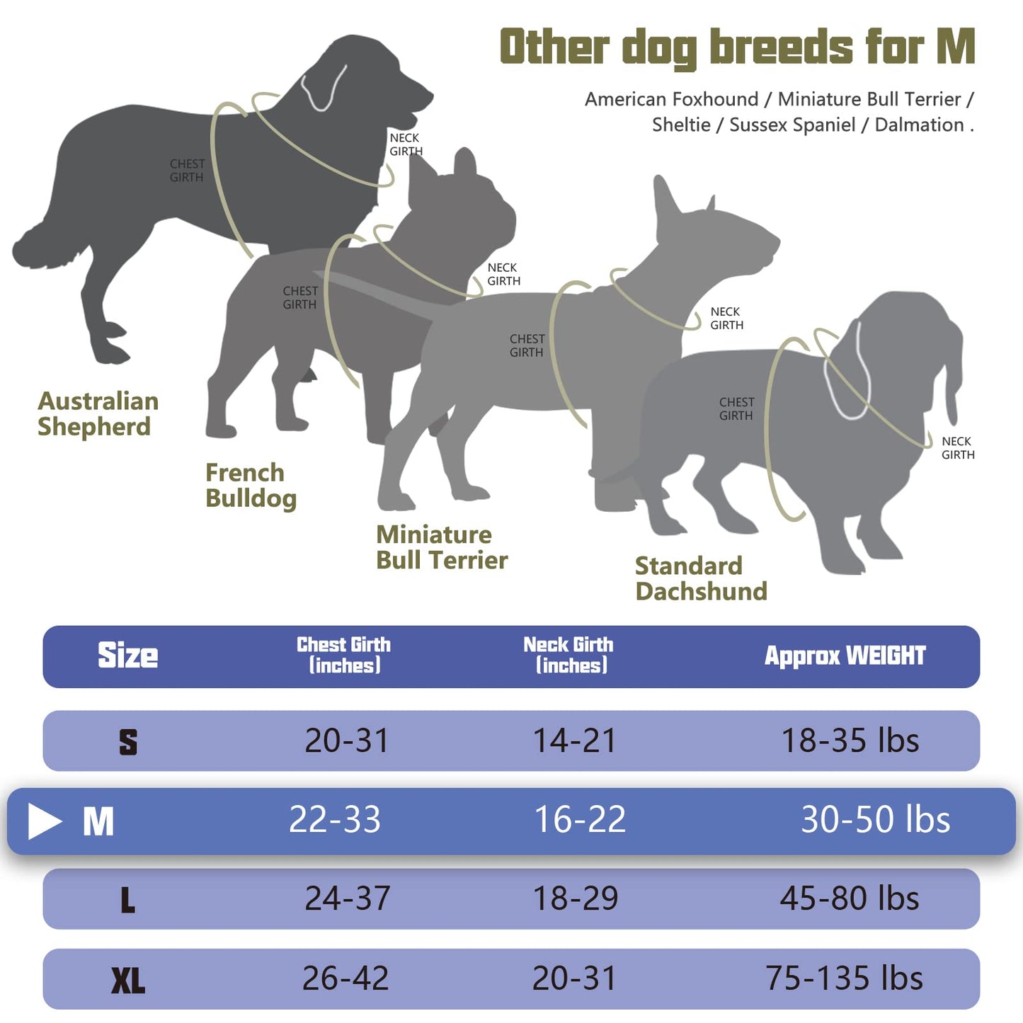 Dog Harness for Small Medium Dogs No Pull Adjustable Reflective K9 Working Training Easy Control Pet