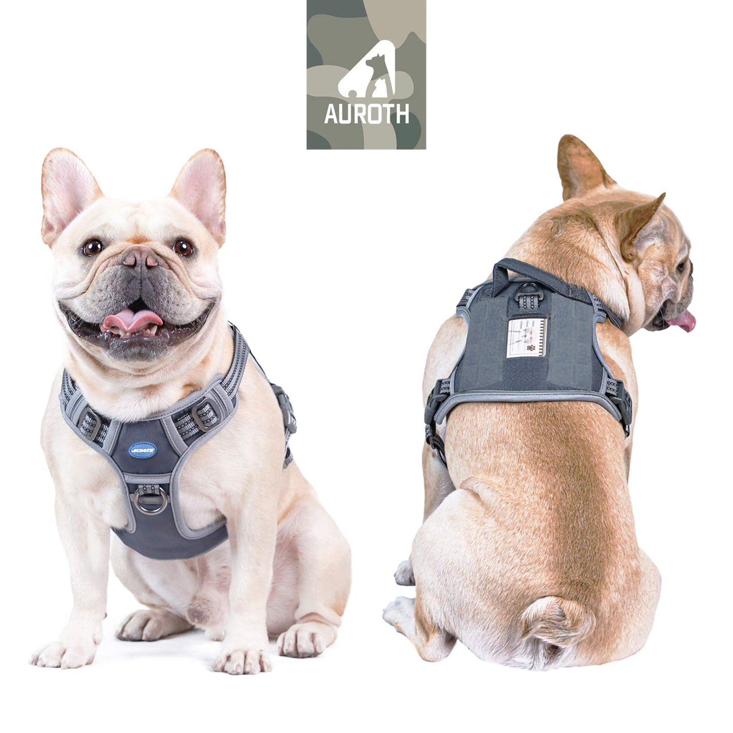 Dog Harness for Small Medium Dogs No Pull Adjustable Reflective K9 Working Training Easy Control Pet