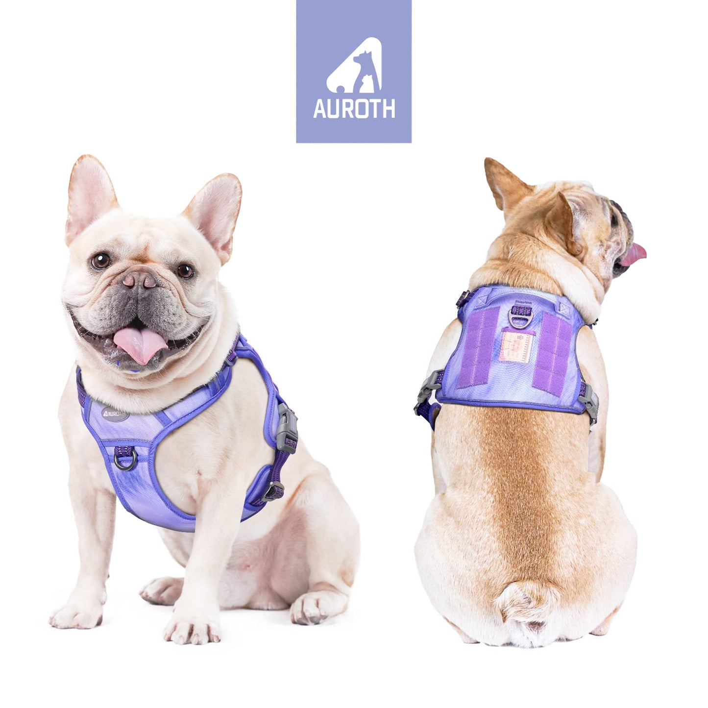 Dog Harness for Small Medium Dogs No Pull Adjustable Reflective K9 Working Training Easy Control Pet