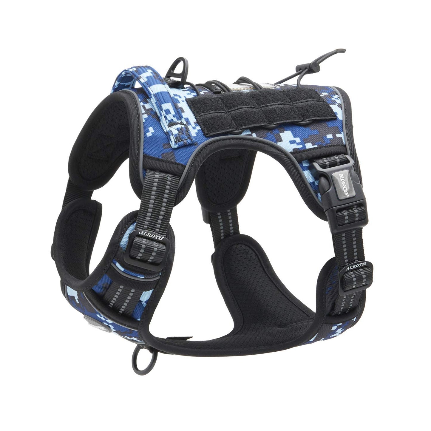 Dog Harness for Small Medium Dogs No Pull Adjustable Reflective K9 Working Training Easy Control Pet