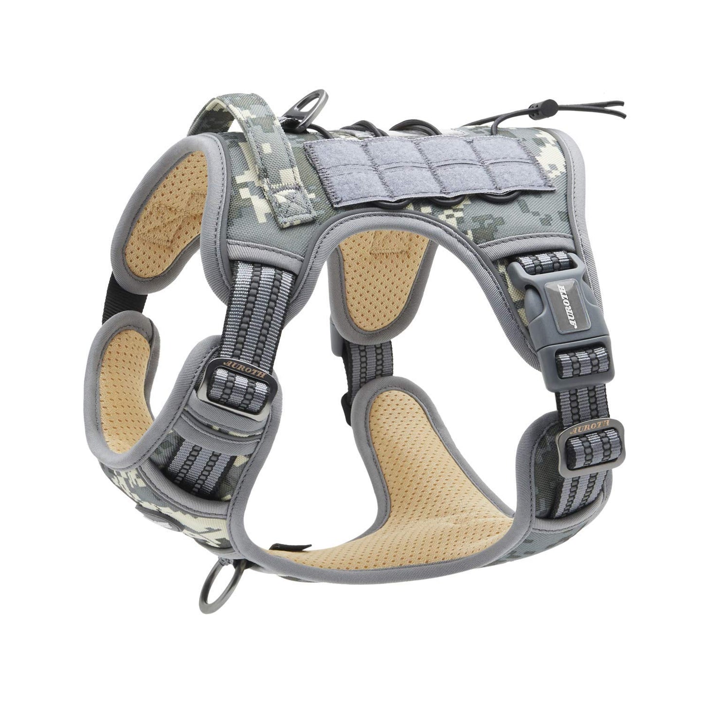 Dog Harness for Small Medium Dogs No Pull Adjustable Reflective K9 Working Training Easy Control Pet