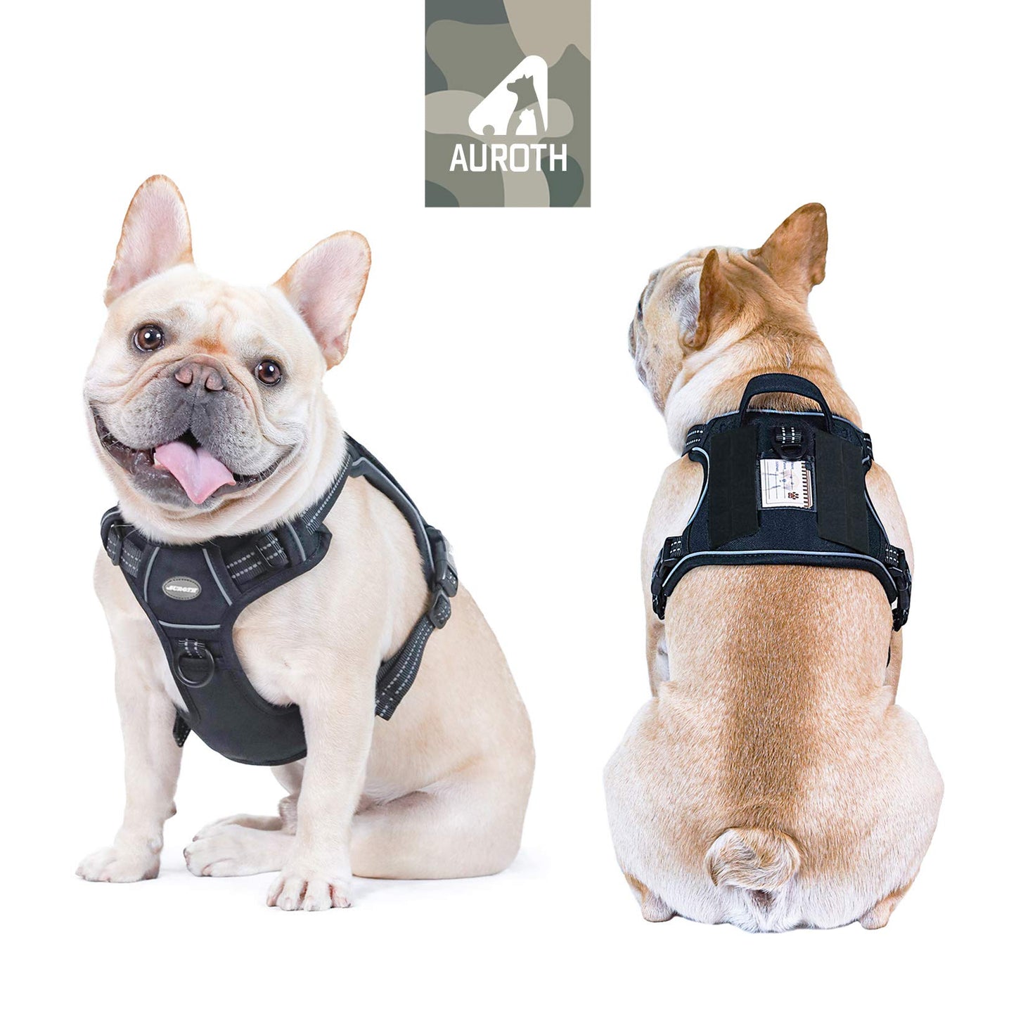 Dog Harness for Small Medium Dogs No Pull Adjustable Reflective K9 Working Training Easy Control Pet