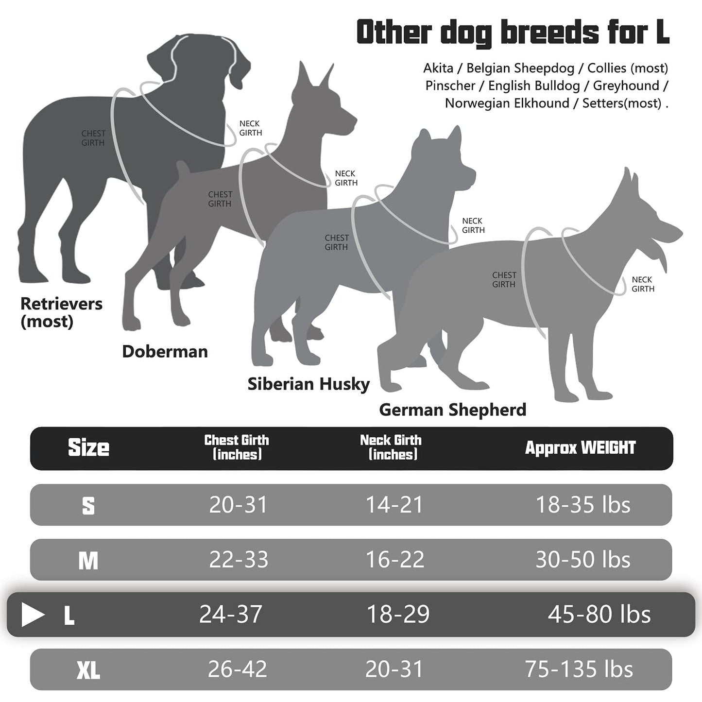 Dog Harness for Small Medium Dogs No Pull Adjustable Reflective K9 Working Training Easy Control Pet