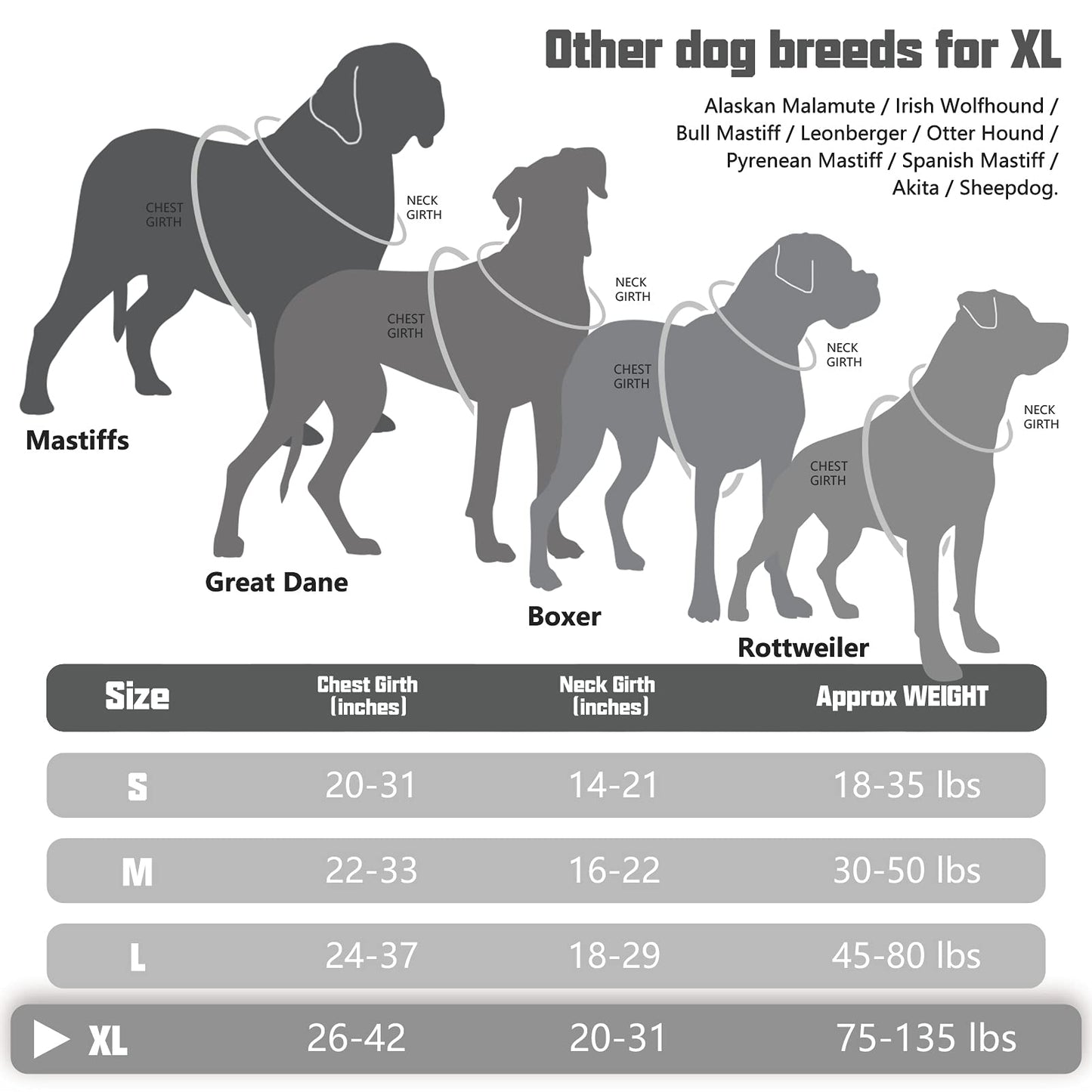 Dog Harness for Small Medium Dogs No Pull Adjustable Reflective K9 Working Training Easy Control Pet