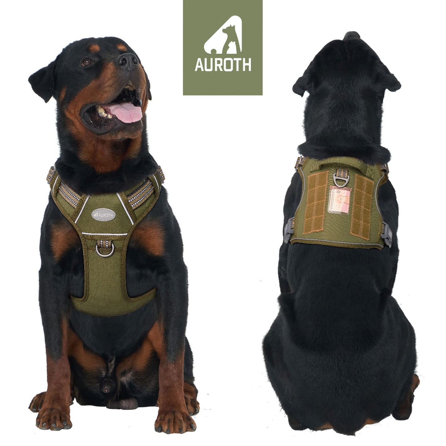Dog Harness for Small Medium Dogs No Pull Adjustable Reflective K9 Working Training Easy Control Pet