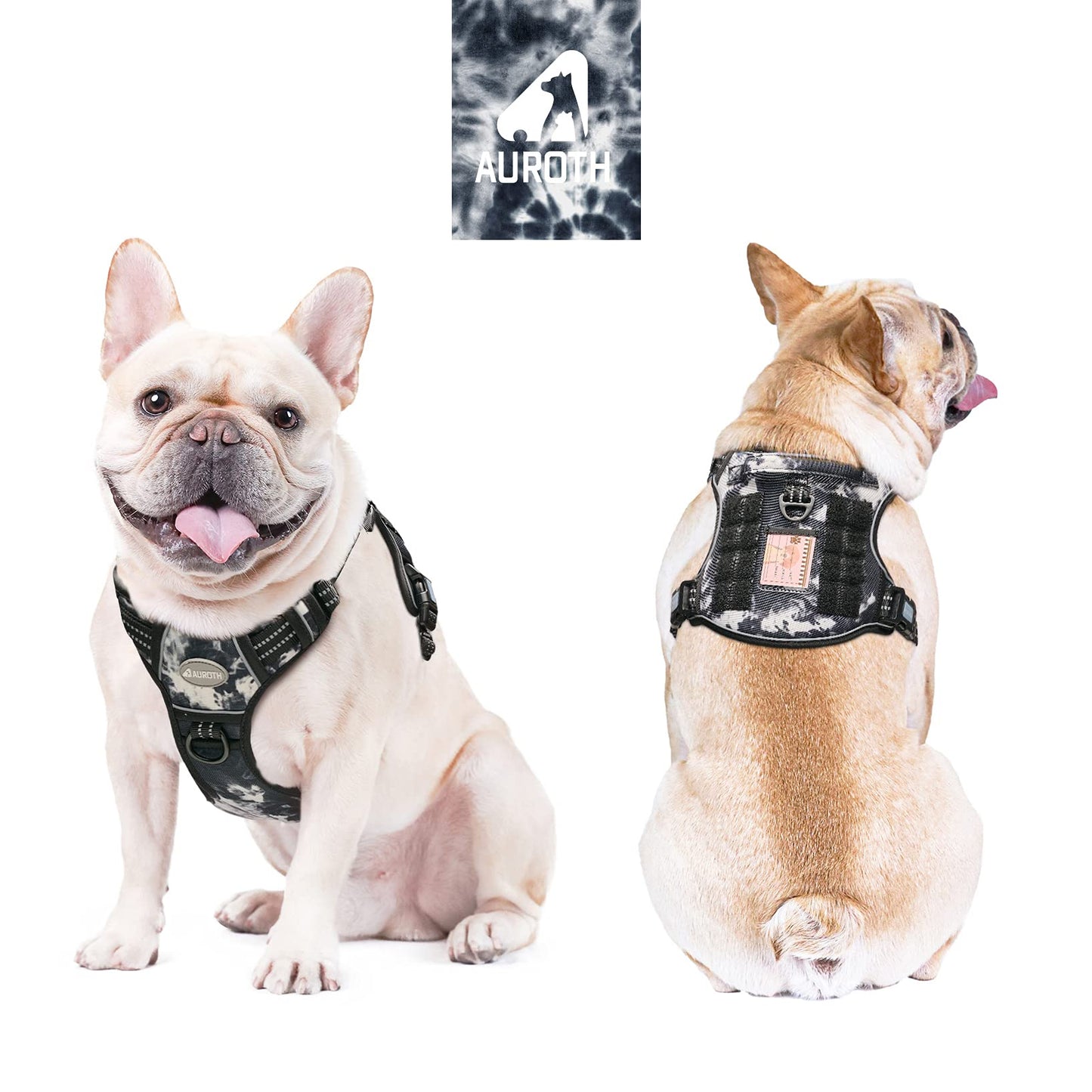 Dog Harness for Small Medium Dogs No Pull Adjustable Reflective K9 Working Training Easy Control Pet