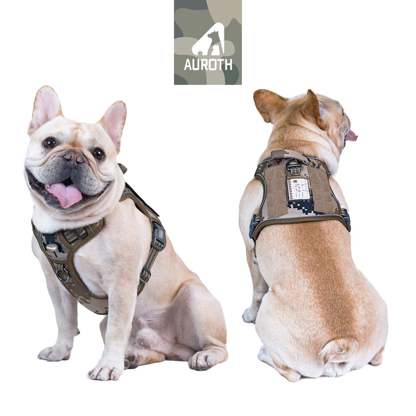 Dog Harness for Small Medium Dogs No Pull Adjustable Reflective K9 Working Training Easy Control Pet