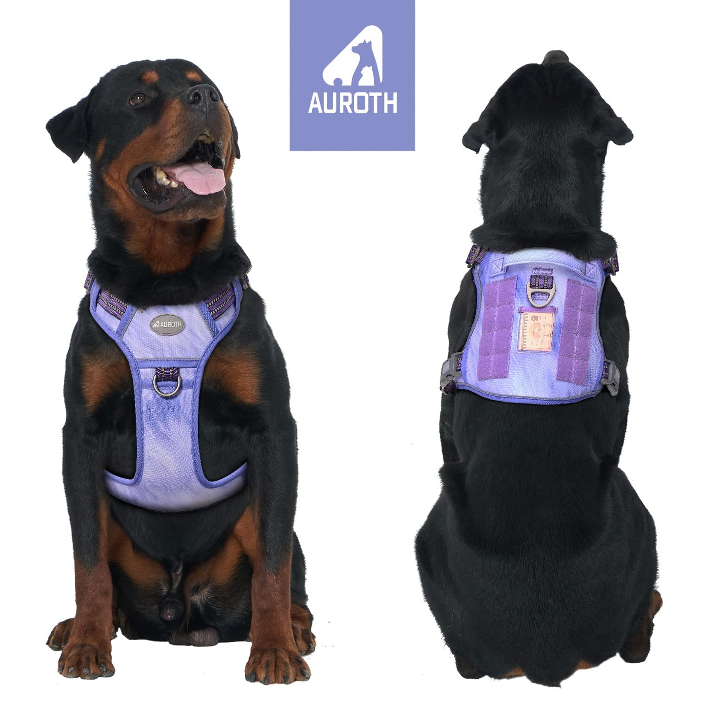 Dog Harness for Small Medium Dogs No Pull Adjustable Reflective K9 Working Training Easy Control Pet