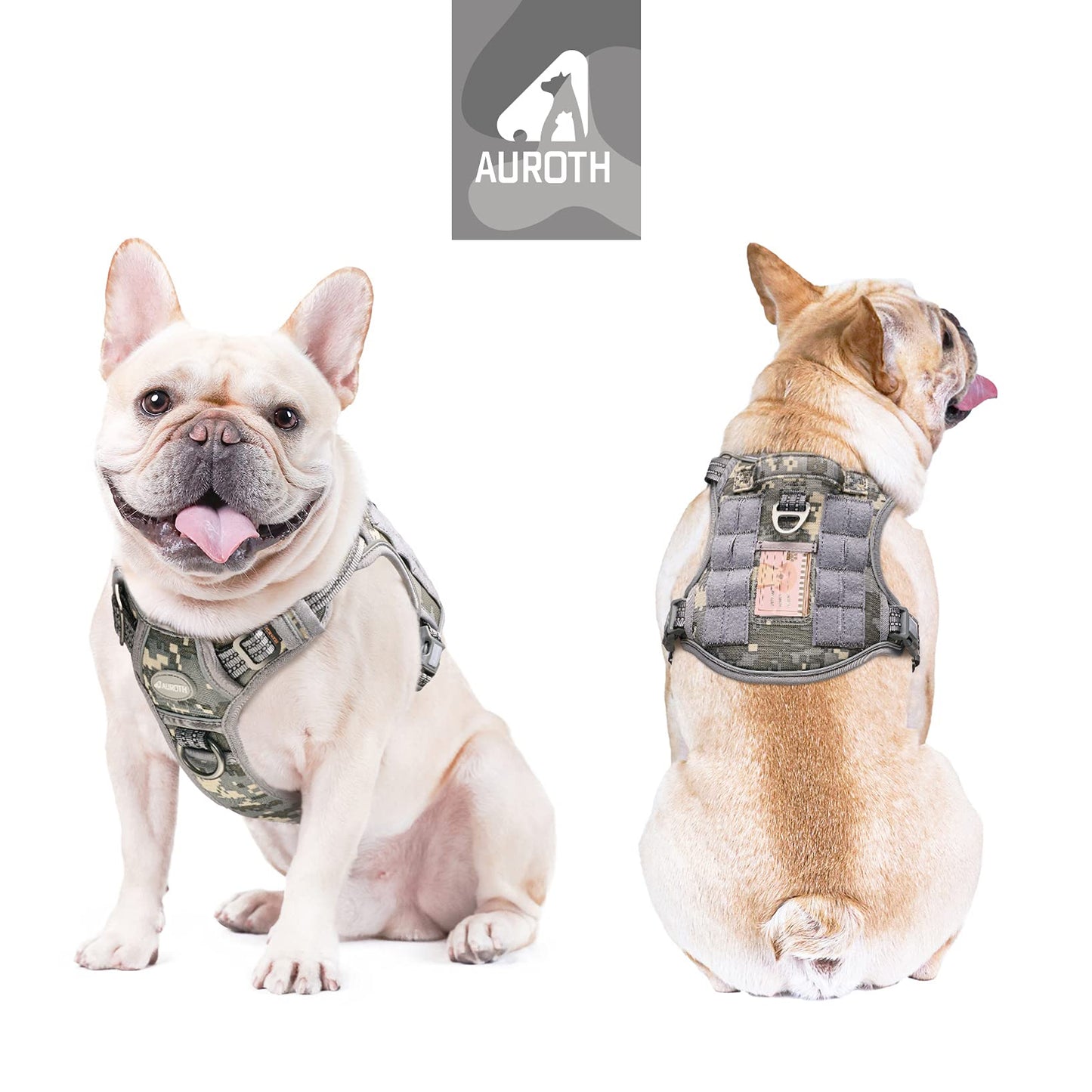 Dog Harness for Small Medium Dogs No Pull Adjustable Reflective K9 Working Training Easy Control Pet