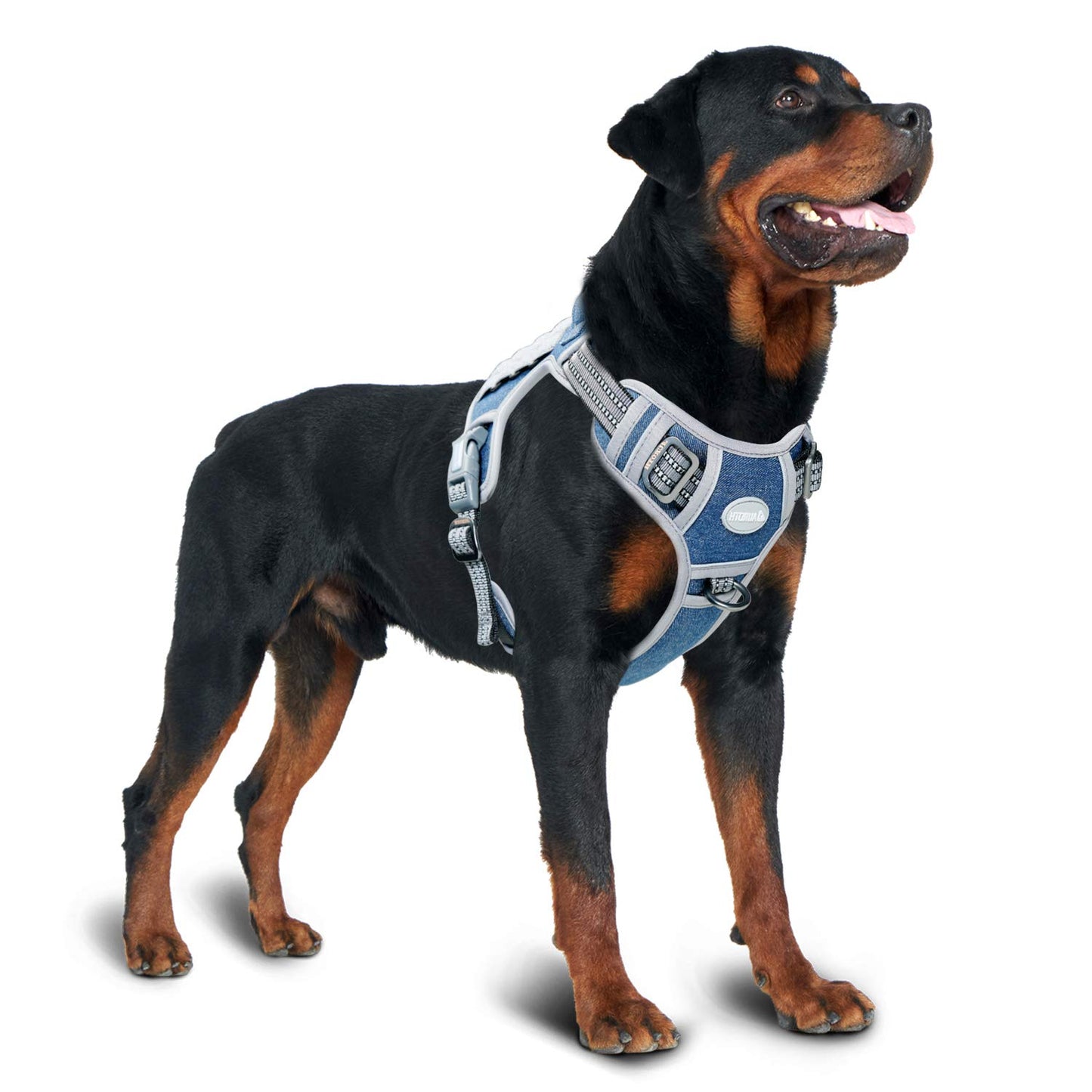 Dog Harness for Small Medium Dogs No Pull Adjustable Reflective K9 Working Training Easy Control Pet