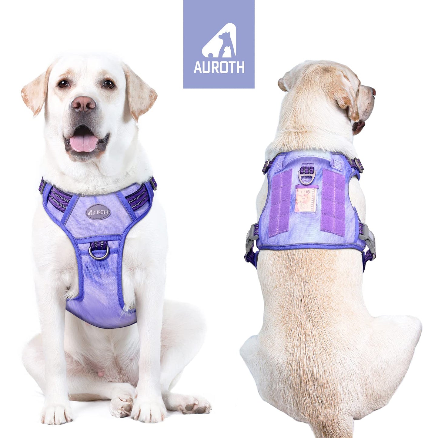 Dog Harness for Small Medium Dogs No Pull Adjustable Reflective K9 Working Training Easy Control Pet